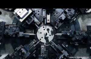 Een hypnotiserende weergave van robots die Tiny Springs maken