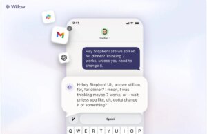 Met Willow’s Voice Keyboard kun je in al je iOS-apps typen en daadwerkelijk bewerken wat je hebt gezegd