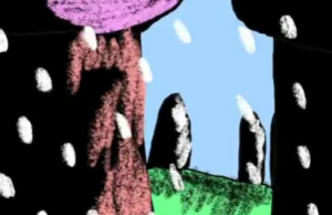 De natuur vindt haar ritme in de geanimeerde muziekvideo’s van Orfeo Tagiuri voor Brian Eno en Beatie Wolfe